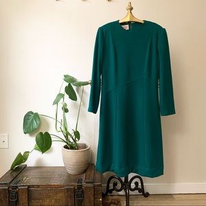 Vintage 1980’s - 1990’s asymmetrical dress sz. 6P